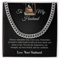 To My Husband | Cuban Link Chain
